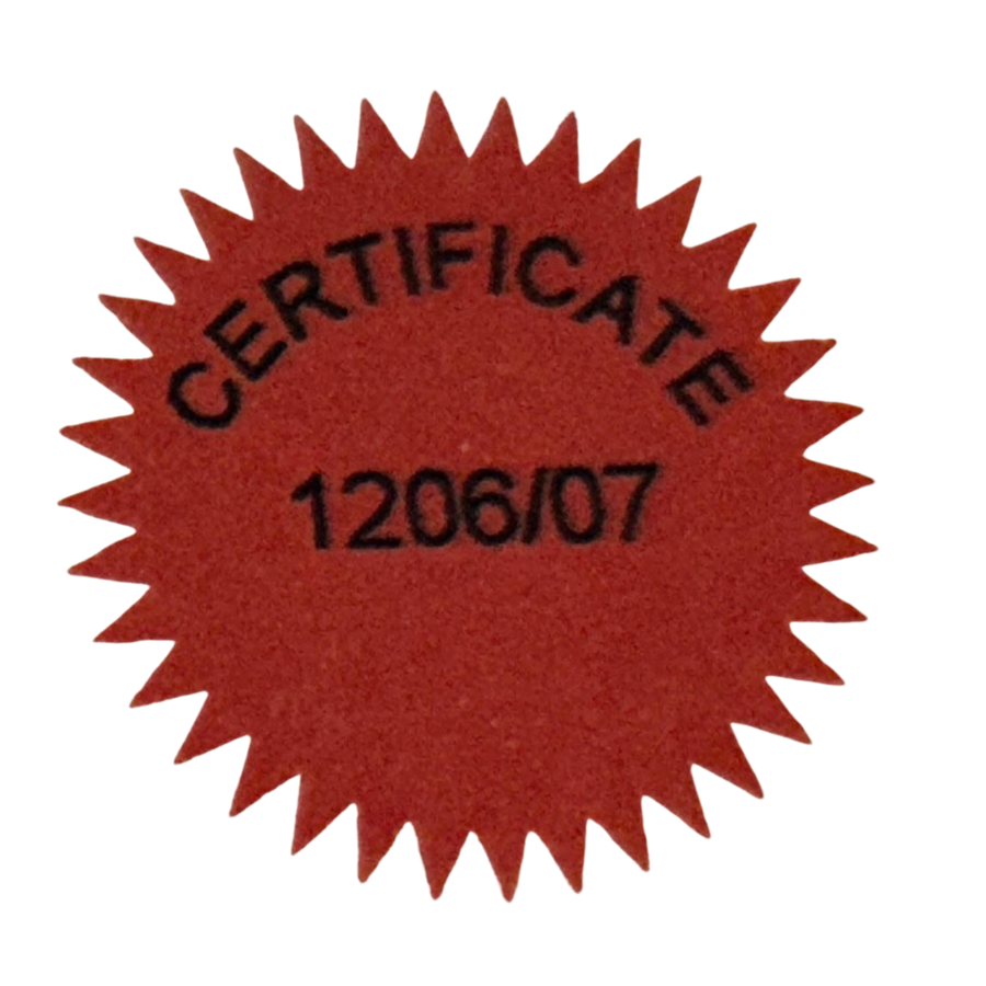 Certificate 1206/07