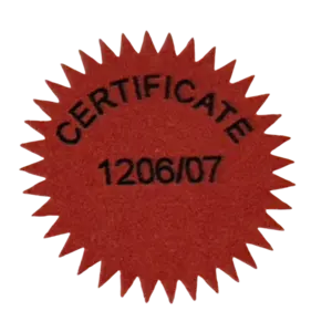 Certificate 1206/07